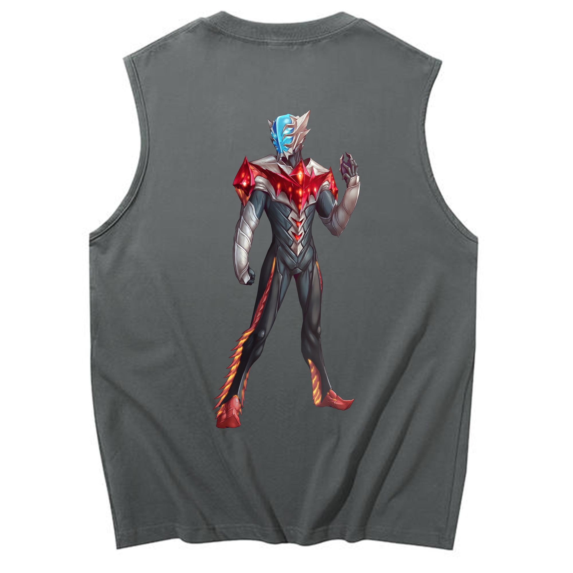 （画像用） ウルトラマン Ultraman コットン100％タンクトップ（背面プリント）